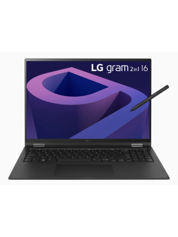 Laptops: LG Gram16-12th Gen Intel Core Processor i7 Window 11/16 GB/512 GB SSD Win 11 Home IPS Touch with Stylus-WQXGA (2560 * 1600)-Anti Glare Intel Iris Xe Graphics 90WH Battery (Obsidian Black, 1.48 kg)